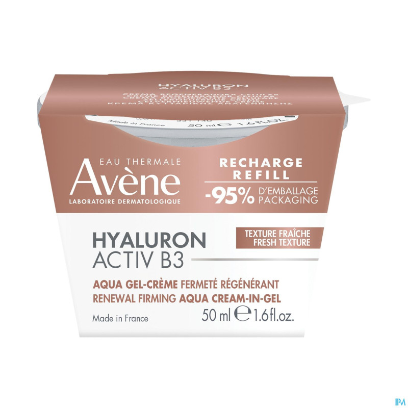 Avene hyaluron activ b3 aqua gel-cr recharge  50ml