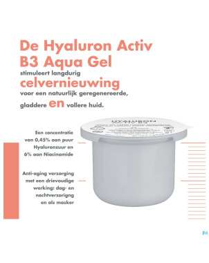 Avene hyaluron activ b3 aqua gel-cr recharge  50ml
