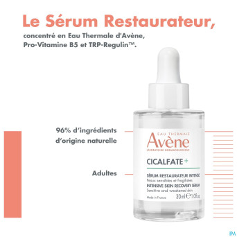 Avene cicalfate+ serum restaurateur intense   30ml