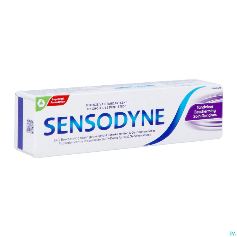 Sensodyne soin gencives dentifrice    tube 75ml