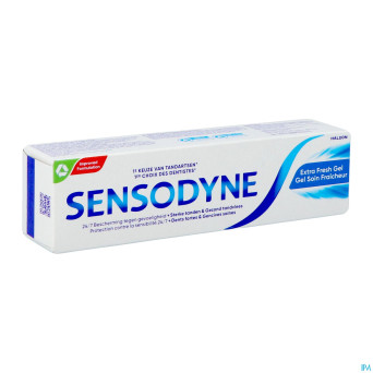 Sensodyne extra fresh dentifrice    tube 15ml