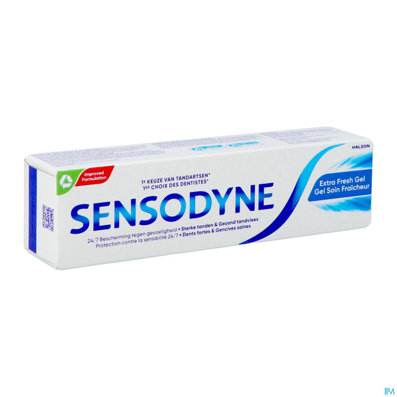 Sensodyne extra fresh dentifrice    tube 15ml