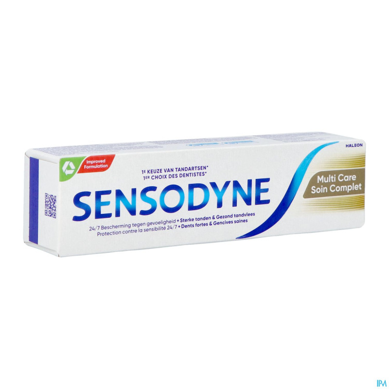 Sensodyne soin complet dentifrice    tube 75ml nf