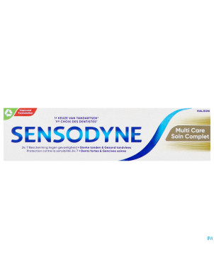 Sensodyne soin complet dentifrice    tube 75ml nf