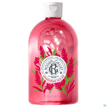 Roger&gallet gingembre rouge gel douche 500ml