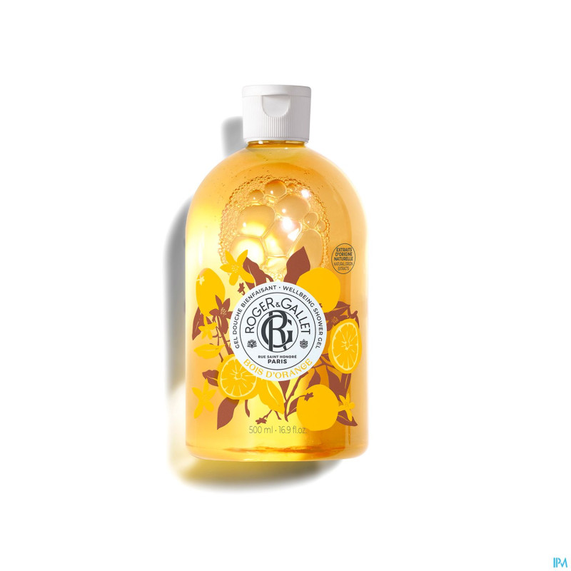 Roger&gallet bois orange gel douche 500ml