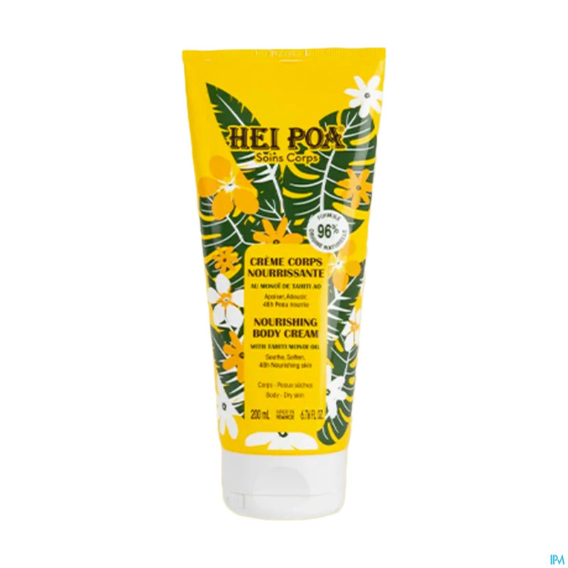 Hei poa creme corps nourrissante monoi  tube 200ml