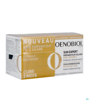 Oenobiol sun expert peau sens. caps 2x30