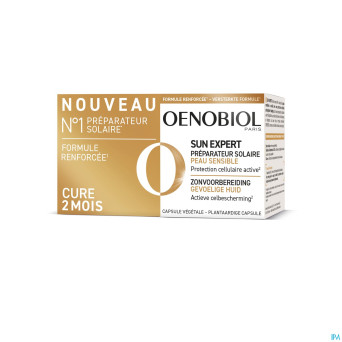 Oenobiol sun expert peau sens. caps 2x30