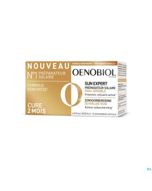 Oenobiol sun expert peau sens. caps 2x30
