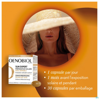 Oenobiol sun expert peau sens. caps 2x30