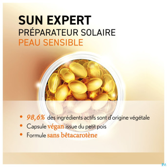 Oenobiol sun expert peau sens. caps 2x30