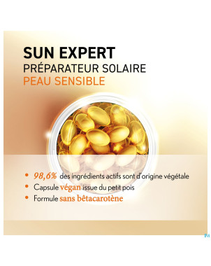 Oenobiol sun expert peau sens. caps 2x30