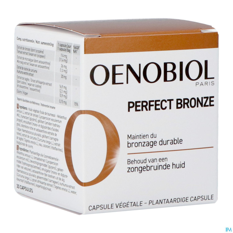 Oenobiol perfect bronze caps 30
