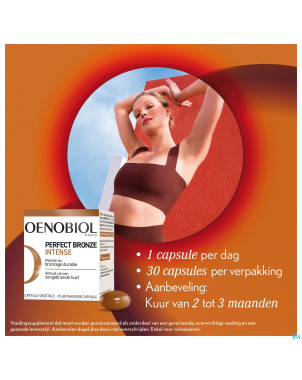 Oenobiol perfect bronze intense caps 2x30