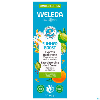 Weleda summer boost creme mains limited ed. 50ml