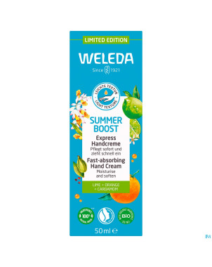 Weleda summer boost creme mains limited ed. 50ml
