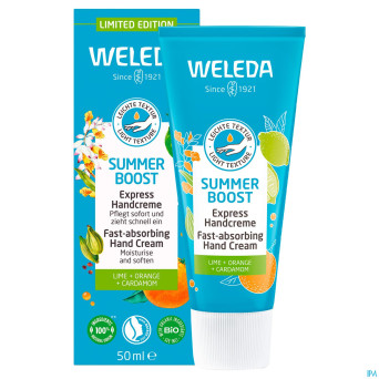 Weleda summer boost creme mains limited ed. 50ml