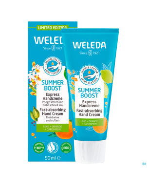 Weleda summer boost creme mains limited ed. 50ml