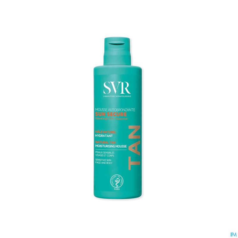 Svr sun secure mousse auto bronzante 150ml