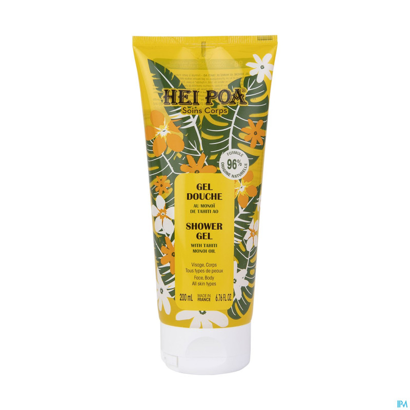 Hei poa gel douche monoi tube 200ml