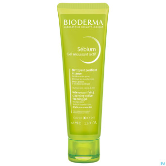 Bioderma sebium gel moussant actif tube 45ml