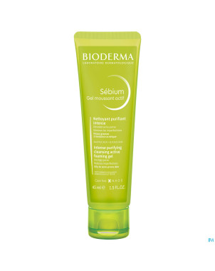 Bioderma sebium gel moussant actif tube 45ml