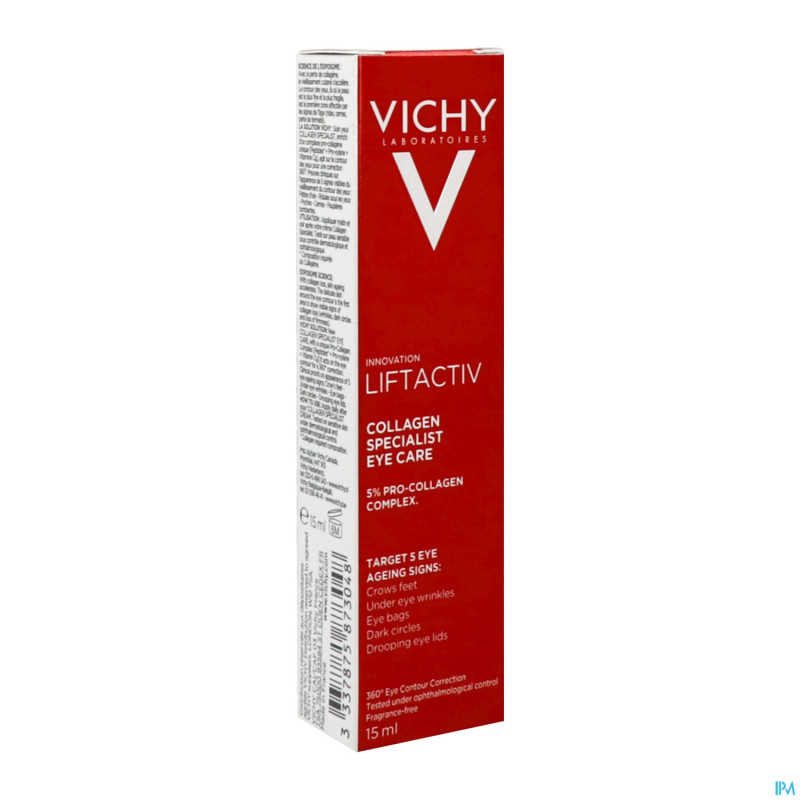 Vichy liftactiv collagen specialist yeux 15ml