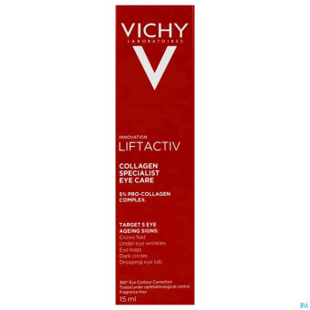 Vichy liftactiv collagen specialist yeux 15ml