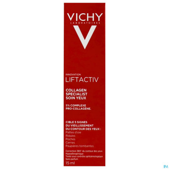 Vichy liftactiv collagen specialist yeux 15ml