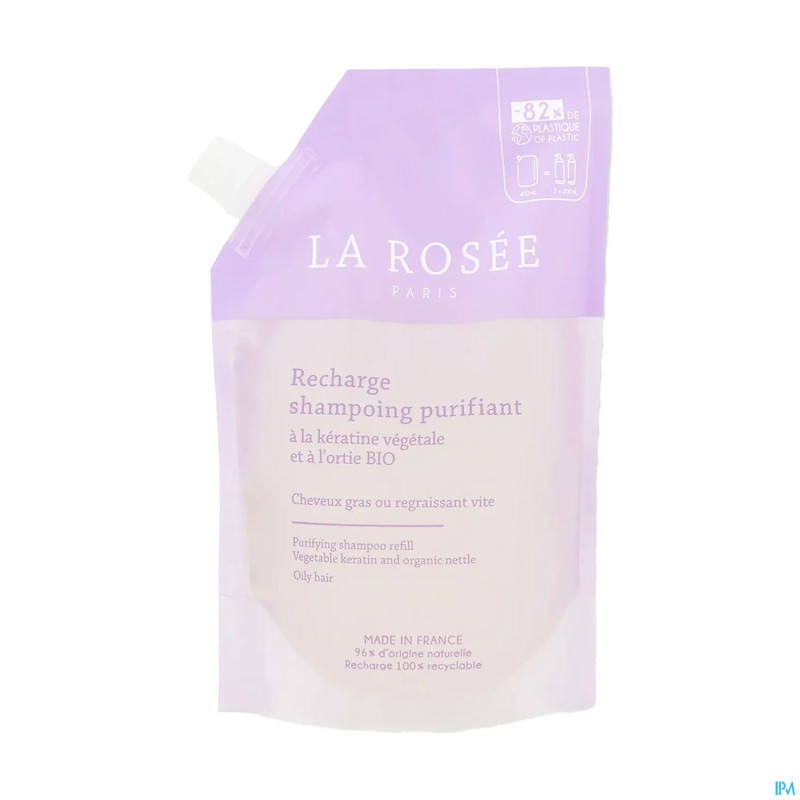 La rosee shampoing purifiant ker. ortie rech.400ml