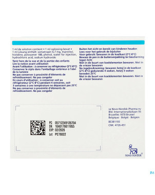 Norditropin flexpro10mg/1,5ml sol inj stylo prer.5