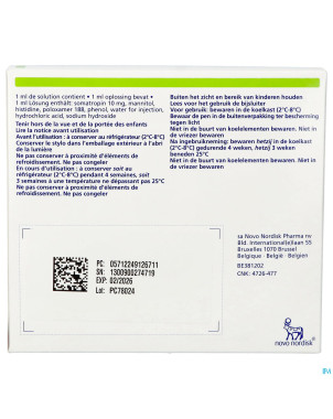 Norditropin flexpro15mg/1,5ml sol inj stylo prer.5