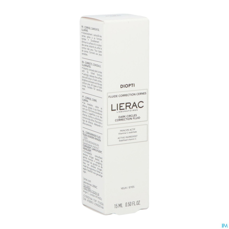 Lierac diopti cernes tube  15ml