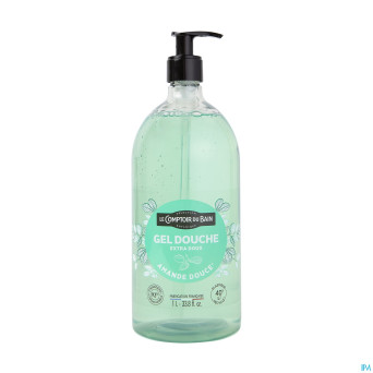 Le comptoir du bain gel douche amande 1l