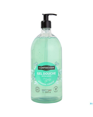 Le comptoir du bain gel douche amande 1l