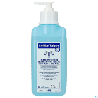 Sterillium gel pur + pompe 475ml