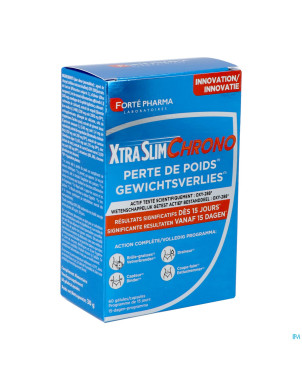 Xtraslim chrono caps 60