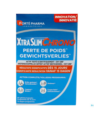 Xtraslim chrono caps 60