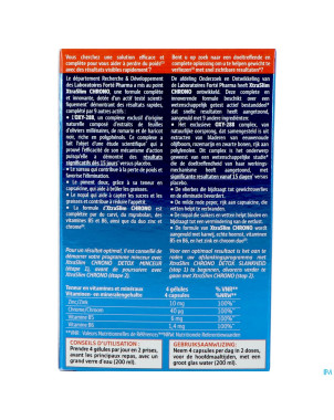 Xtraslim chrono caps 60