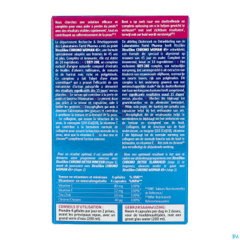 Xtraslim chrono woman 45+ caps 60