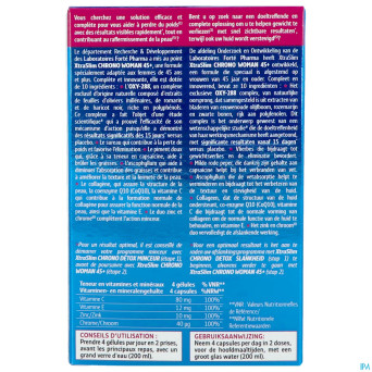 Xtraslim chrono woman 45+ caps 60