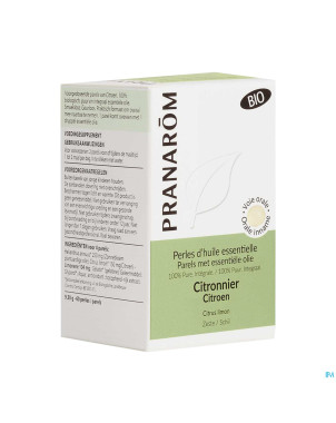 Pranarom he citronnier bio perles 60