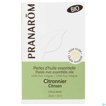 Pranarom he citronnier bio perles 60