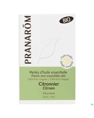 Pranarom he citronnier bio perles 60