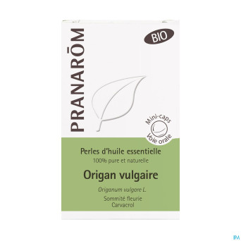 Perles origan vulgaire bio hle ess caps60 pranarom