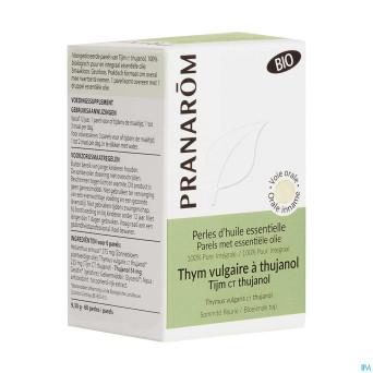 Perles thym thujanol bio hle ess caps 60 pranarom