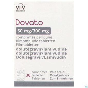 Dovato 50mg/300mg comp pell 30 blister