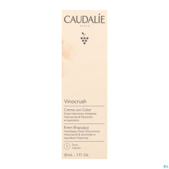 Caudalie vinocrush creme teintee 1 30ml