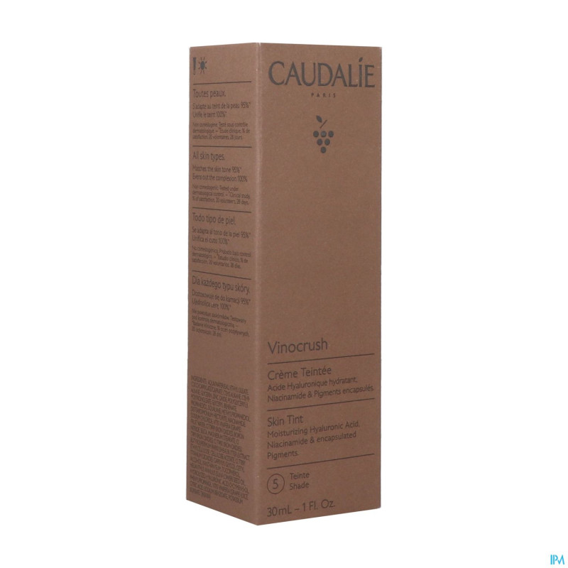 Caudalie vinocrush creme teintee 5 30ml